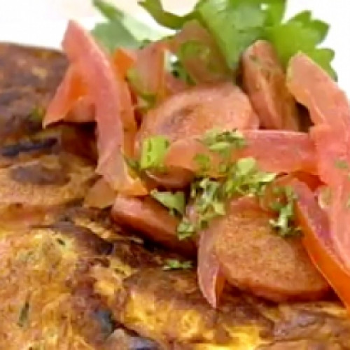 Omellete recargado VS. omelette saludable