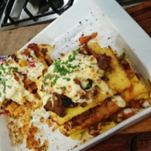 Lasagna de polenta de Mi amiga del parque con Daniel Hendler