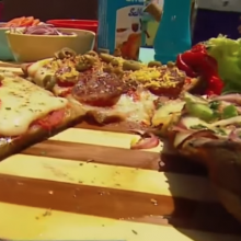 Contundente matambre a la parrilla