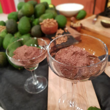 Mousse de palta y choco
